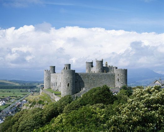 Harlech Castle, Gwynedd, Wales