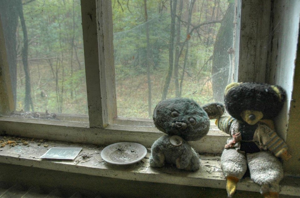 Abandoned nursery close to Chernobyl