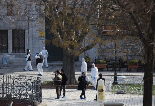 Suicide Bomb Blast Kills Several In Istanbul Square