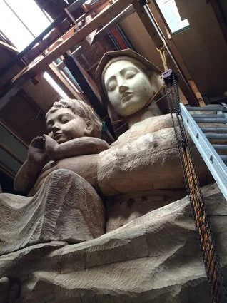 34年かけて制作した巨大マリア像の寄贈、南島原市が拒否する