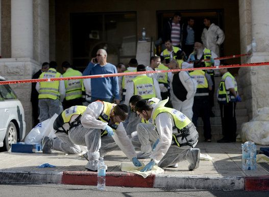 Four killed in Jerusalem synagogue attack