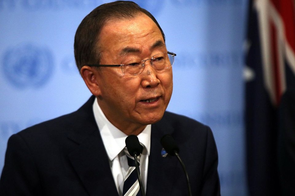 Ban Ki-Moon Delivers Chemical Weapons Inspectors' Report From Syria