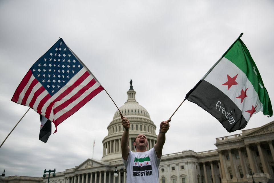 Rally on Capitol Hill Supports Possible US Military Strike On Syria