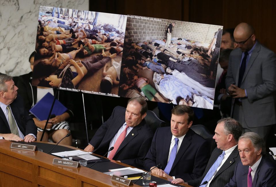 Kerry And Hagel Testify At Senate Hearing On Use Of Force Against Syria