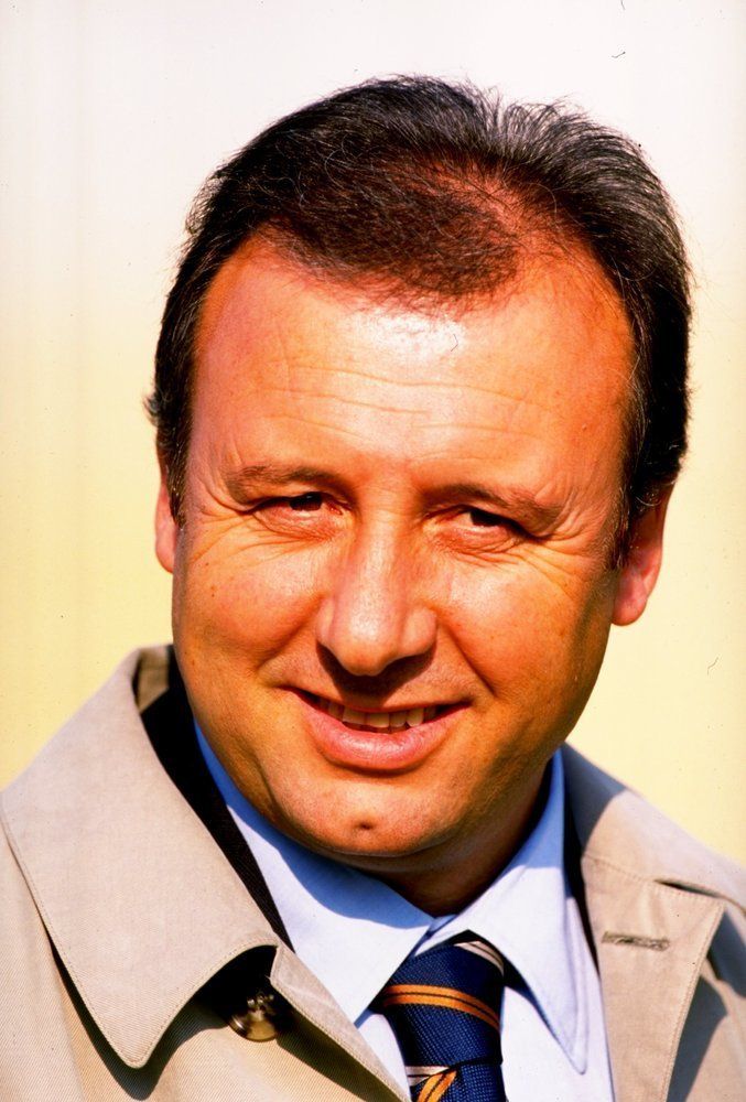Alberto Zaccheroni the manager of Milan