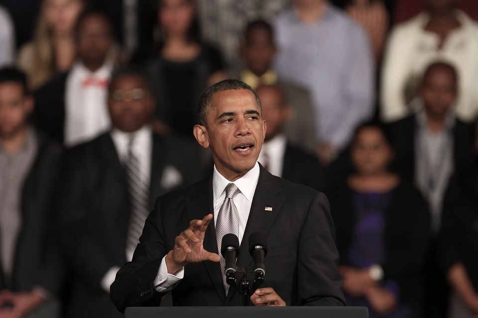 Obama Gives Speech At University of Cape Town