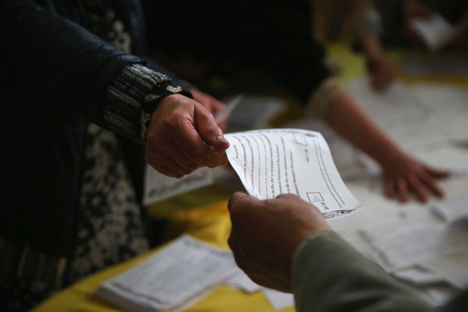 Eastern Ukraine Votes On Independence Referendum
