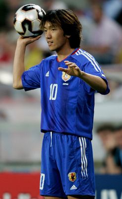 サインボール、2002年日韓ワールドカップ中村俊輔サインボール