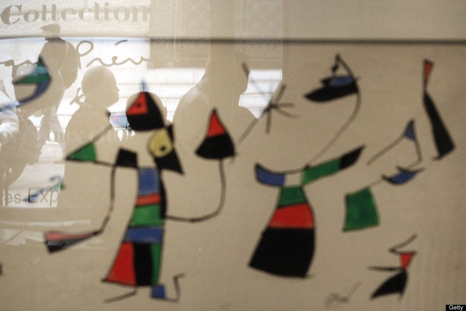 Une oeuvre de Joan Miro