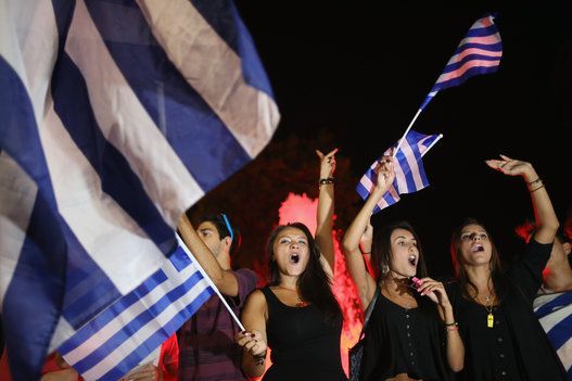 The People Of Greece Vote 'No' In Referendum To Reject Debt Bailout Terms