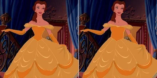 ディズニープリンセスたちの顔つきをもうちょっとリアルにしたら 比較画像 ハフポスト News