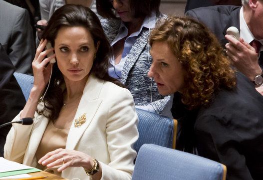 UN Syria Jolie