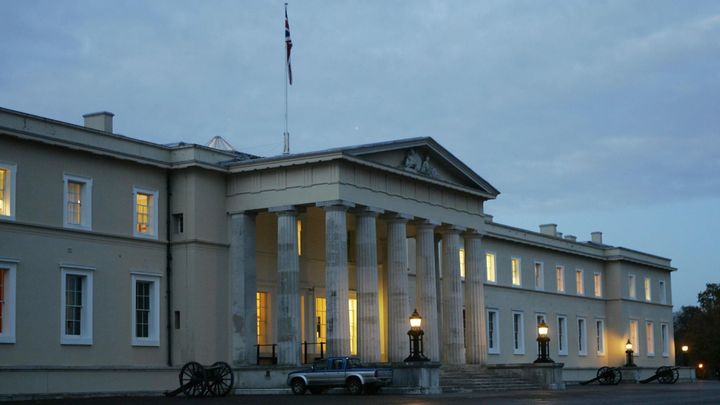 The unnamed 21-year-old was discovered in her room at the Royal Military Academy Sandhurst, in Berkshire 