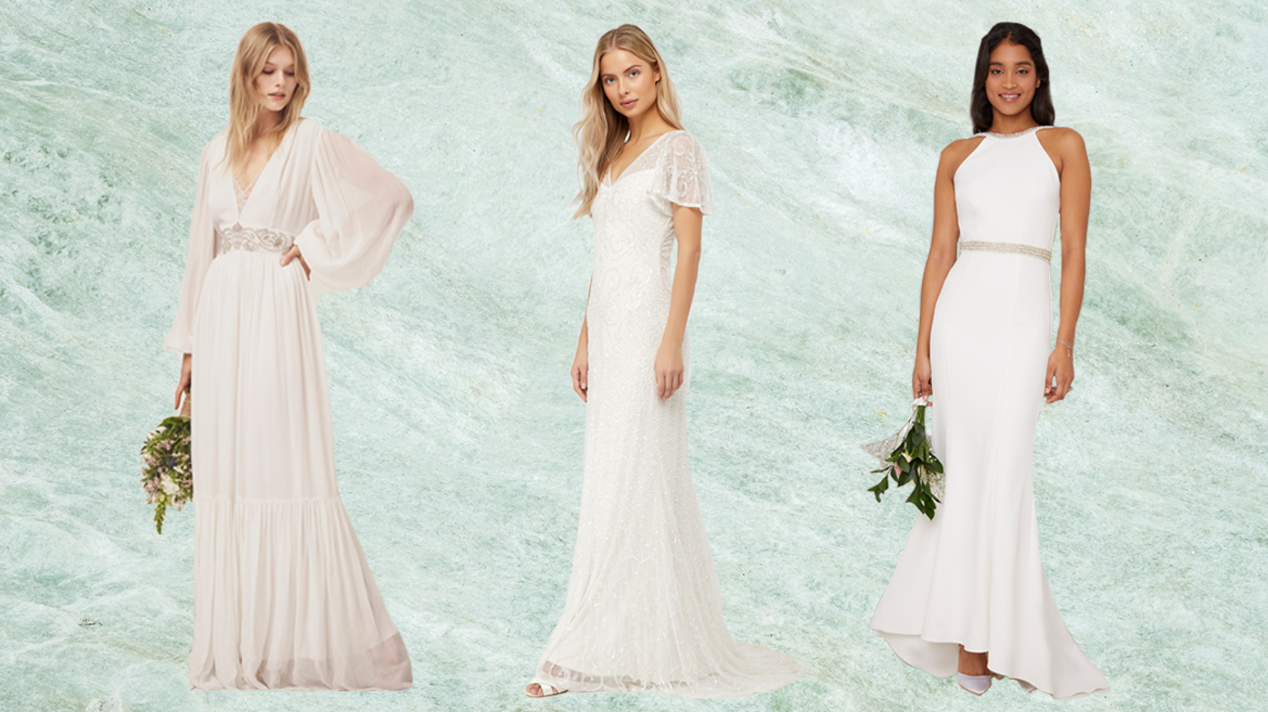 The Best High Street Wedding Dresses In Uk Shops Under 500