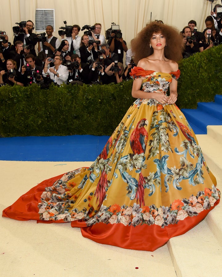 Singer Zendaya and model Chanel Iman attend the CFDA/Vogue Fashion