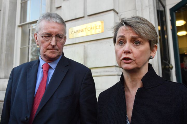 A cross-party group of MPs led by Yvette Cooper failed to block no-deal in a vote last month