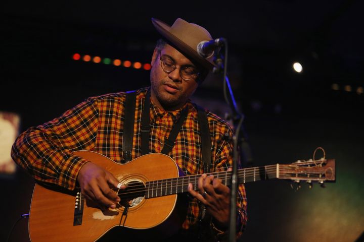 Dom Flemons performing live at City Winery in New York City