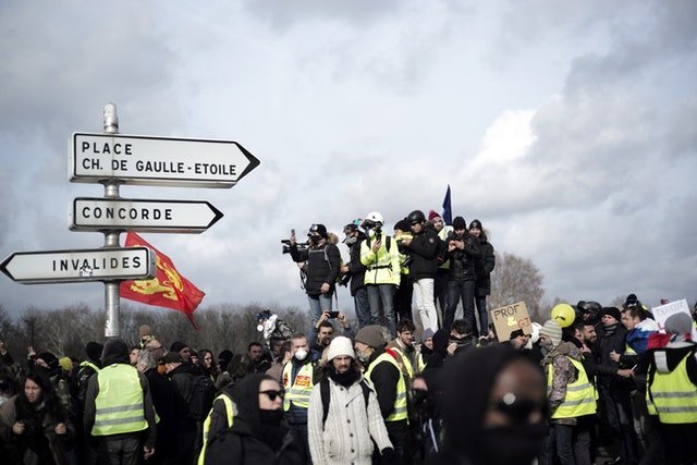 Bloody Scenes As Yellow Vest Anti-Government Protests Turn Violent In ...