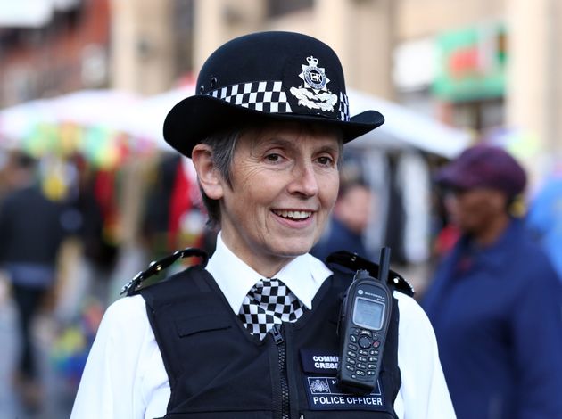 Met Police Commissioner Cressida Dick.