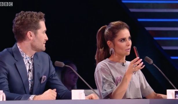 Cheryl took the call from her ex-boyfriend