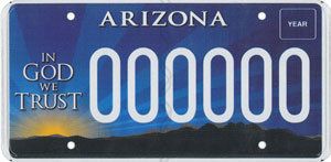 Sales of Arizona's specialty "In God We Trust" license plate have quietly supported the Alliance Defending Freedom organization, something a state lawmaker wants to stop.