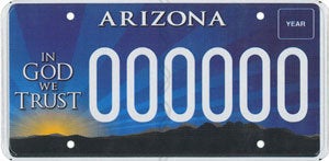 Sales of Arizona's specialty "In God We Trust" license plate have quietly supported the Alliance Defending Freedom organizati