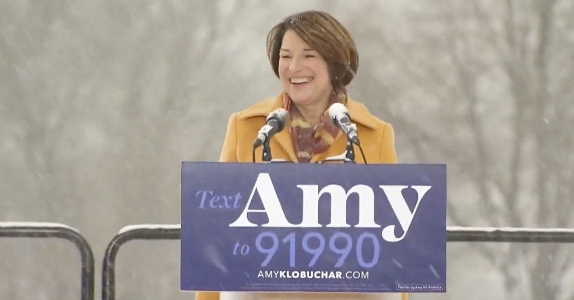 Amy Klobuchar Announces 2020 Presidential Run Huffpost