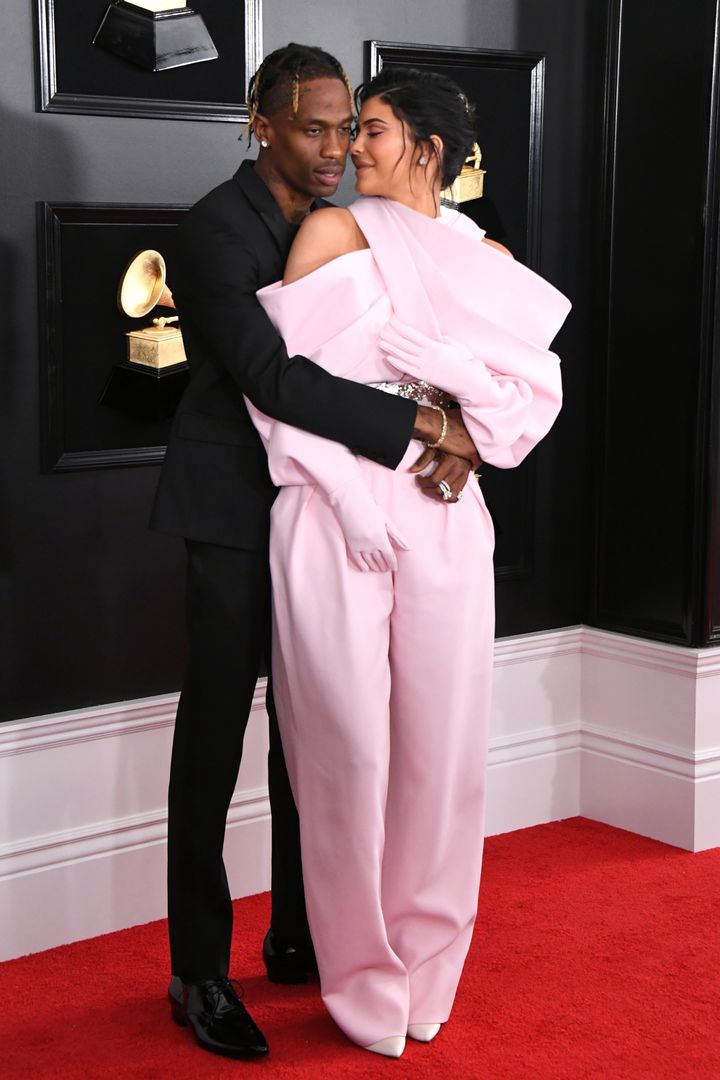 Jenner walked the red carpet with her boyfriend, “Sicko Mode” rapper Travis Scott.