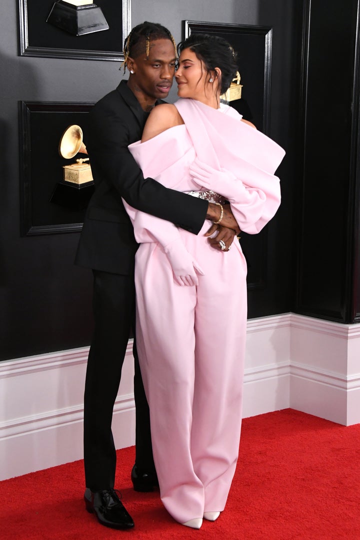 Jenner walked the crimson carpet with her boyfriend, “Sicko Mode” rapper Travis Scott.