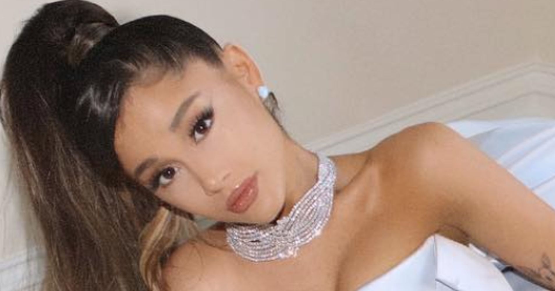 Ariana Grande Blew Up Instagram With Pics Of Dress She'd ...