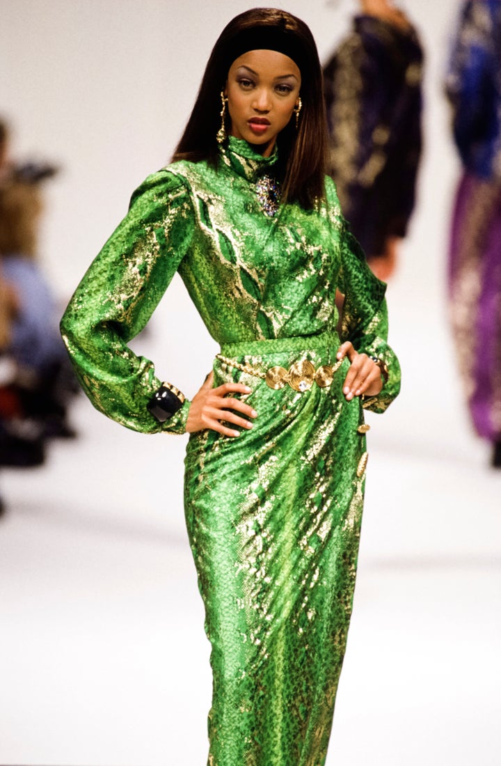 Tyra Banks walks the runway during the Chanel Ready to Wear show as News  Photo - Getty Images