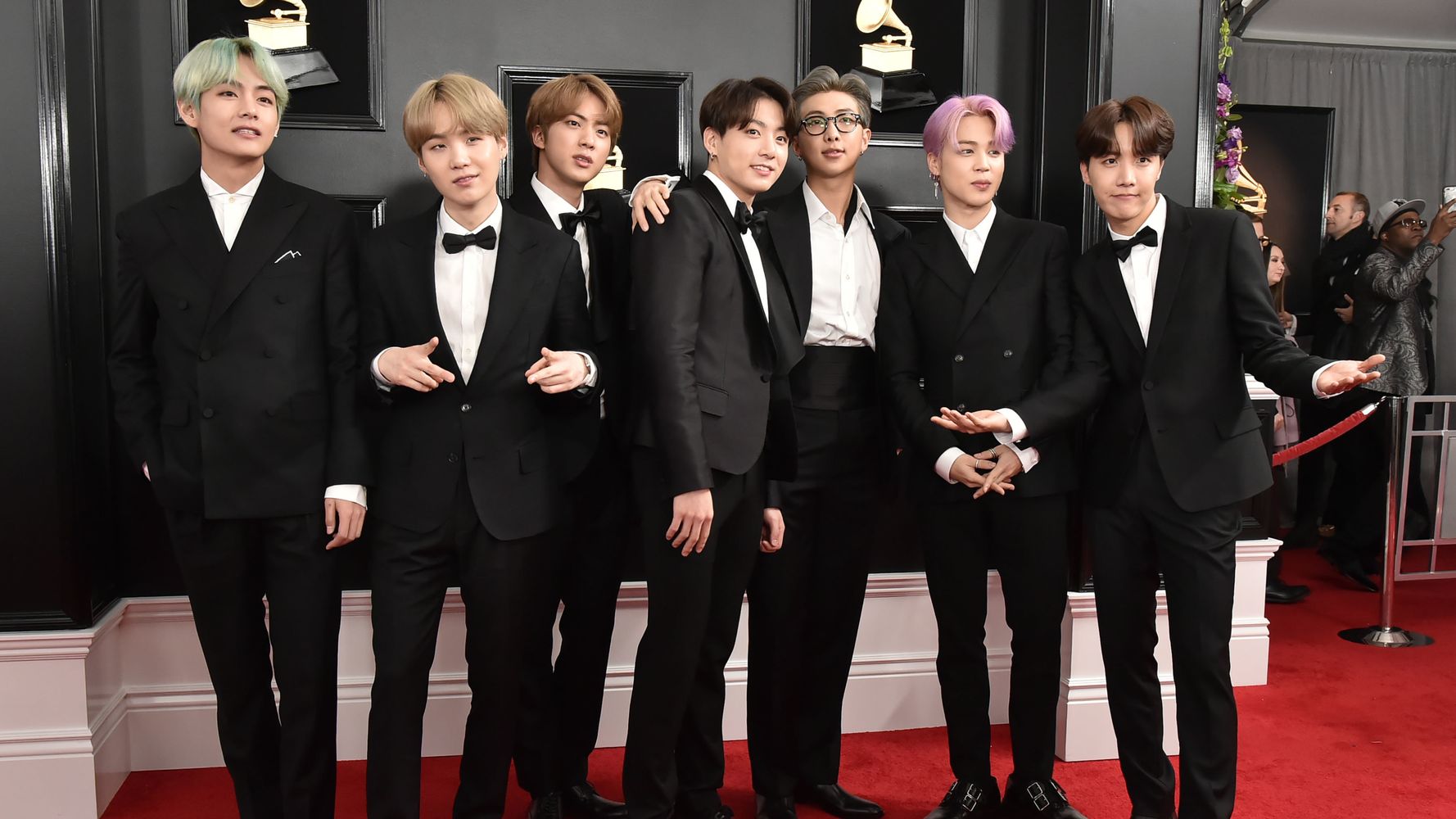 BTS Grammys Red Carpet 2019 Photos