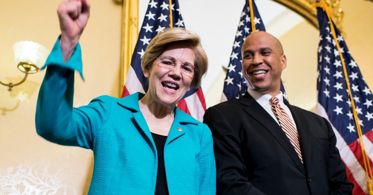 The Lover And The Fighter: Cory Booker And Elizabeth Warren Embody The 2020 Divide