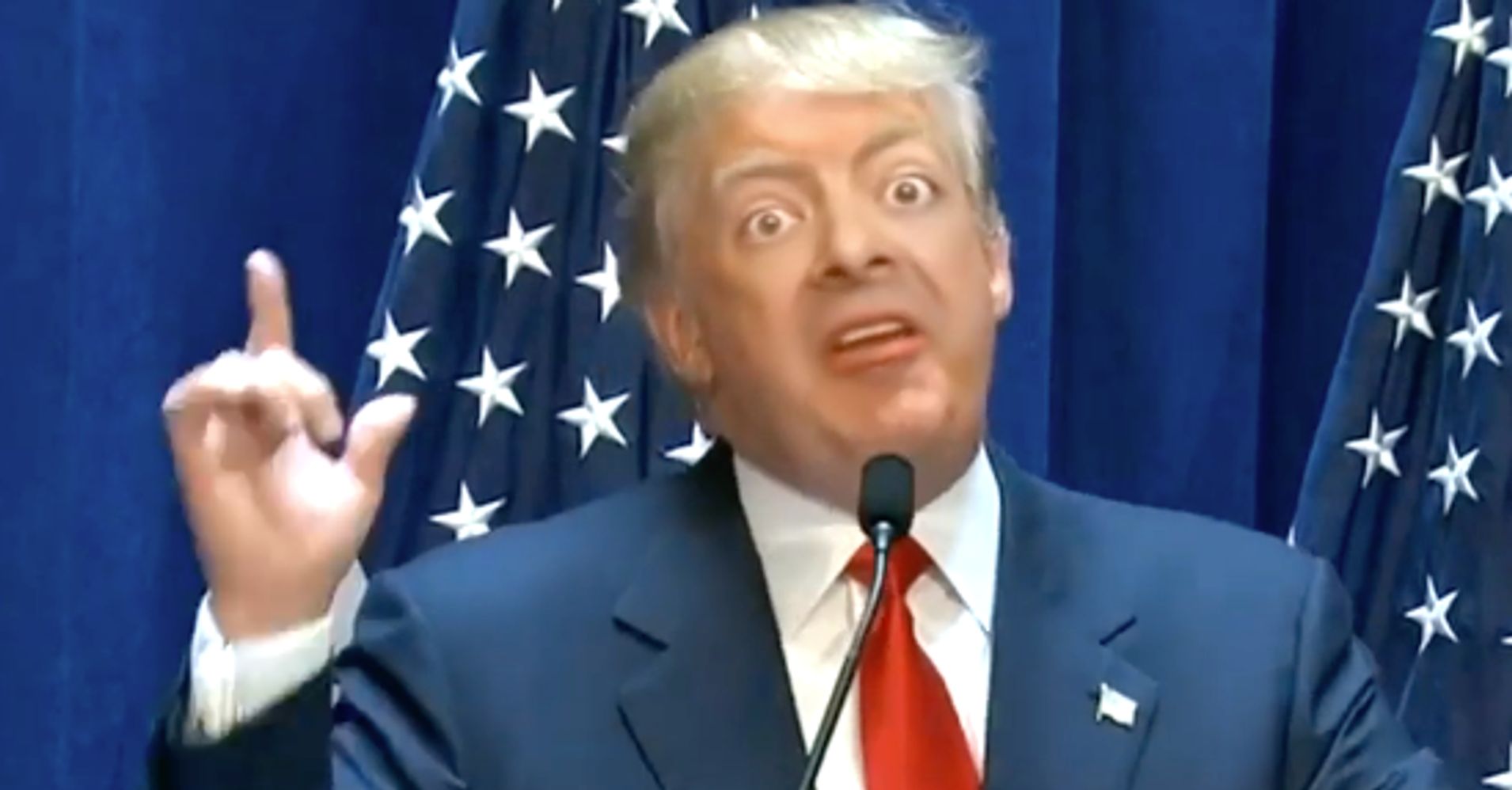 Deepfake Of Donald Trump And Mr Bean Is Downright Disturbing Huffpost 