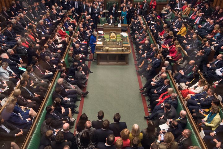 The House of Commons in the wake of the confidence vote in the government tabled by Jeremy Corbyn 