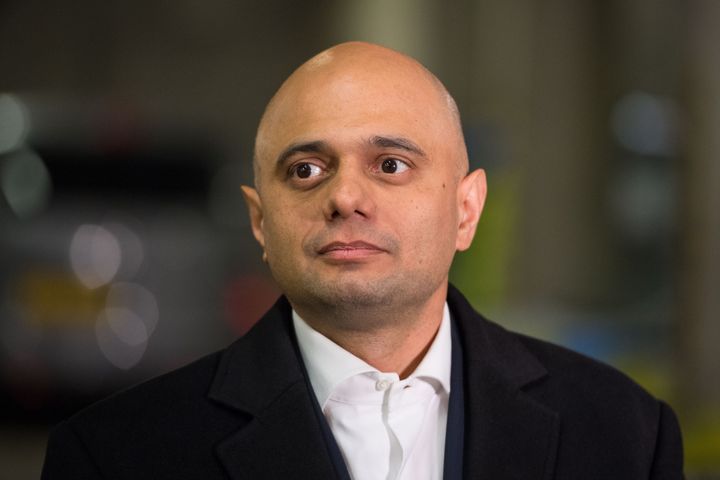 Home Secretary Sajid Javid