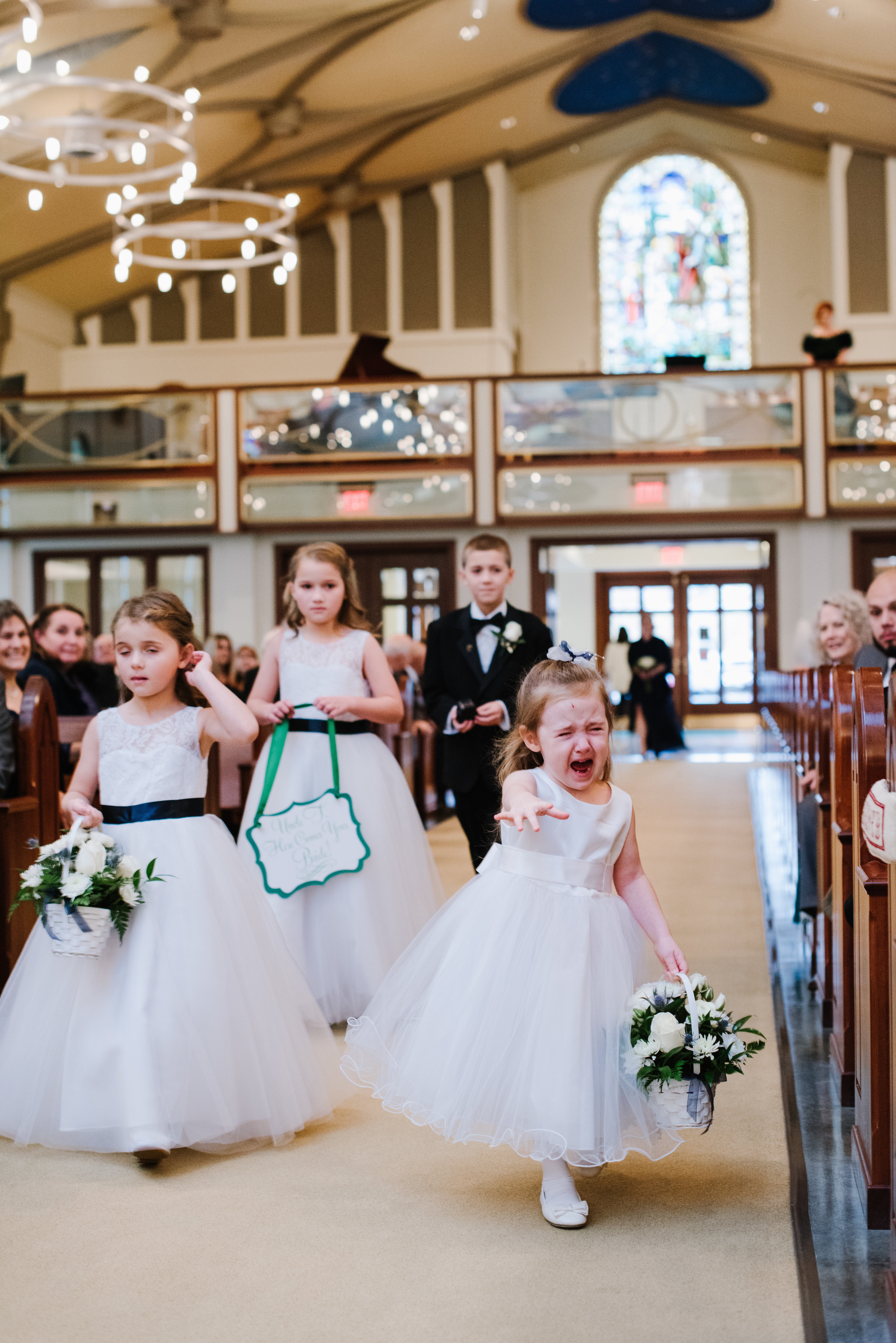 ring boy and flower girl