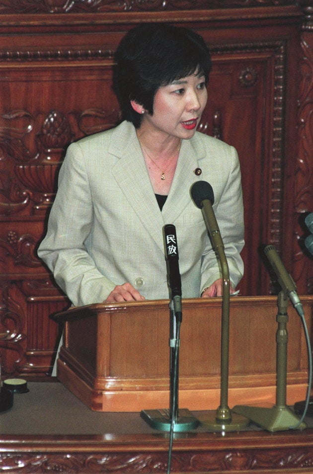 男女共同参画社会基本法案で答弁する野田聖子郵政相（1999年06月）