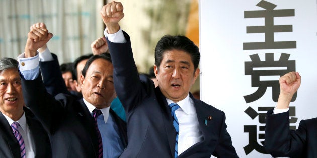 看板を変えた政党に希望は生まれない 安倍首相が 希望の党 を批判 ハフポスト