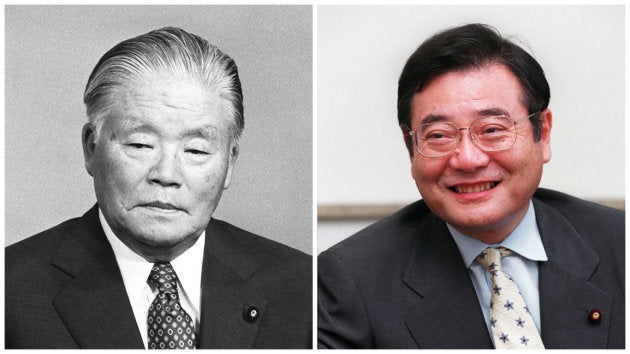 故・大平正芳元首相と故・加藤紘一元官房長官