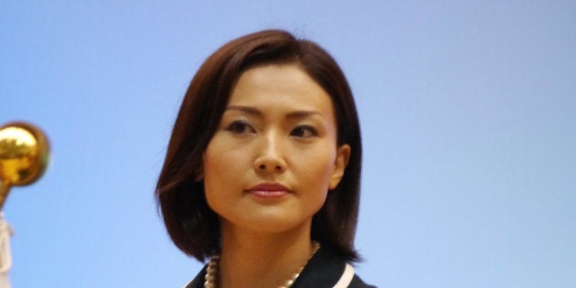 金子恵美氏＝東京・霞が関 撮影日：2017年07月24日