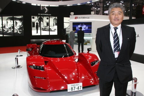 世界に1台だけの国産スポーツカー、誇らしげな宇都宮ナンバーの