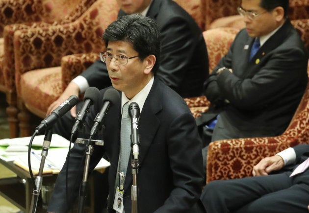 衆院予算委員会で答弁する財務省の佐川宣寿理財局長（当時）。撮影日：2017年02月24日