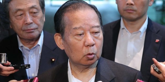 （写真はイメージ）報道陣の取材に応じる自民党の二階俊博幹事長＝首相官邸 撮影日：2018年06月18日