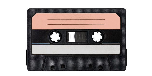 懐かしのカセットテープ