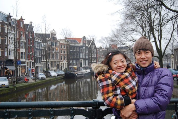 2010年のヨーロッパへ新婚旅行 オランダにて