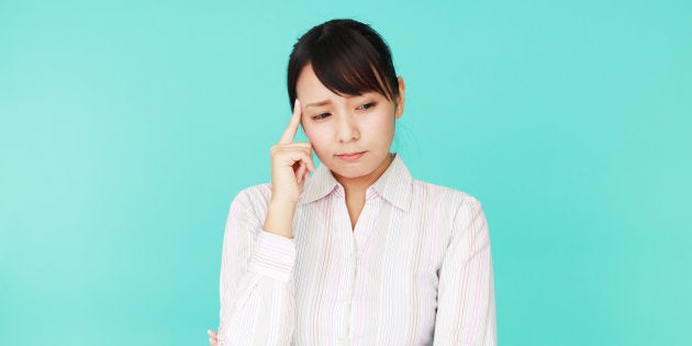 Portrait of a young Asian woman