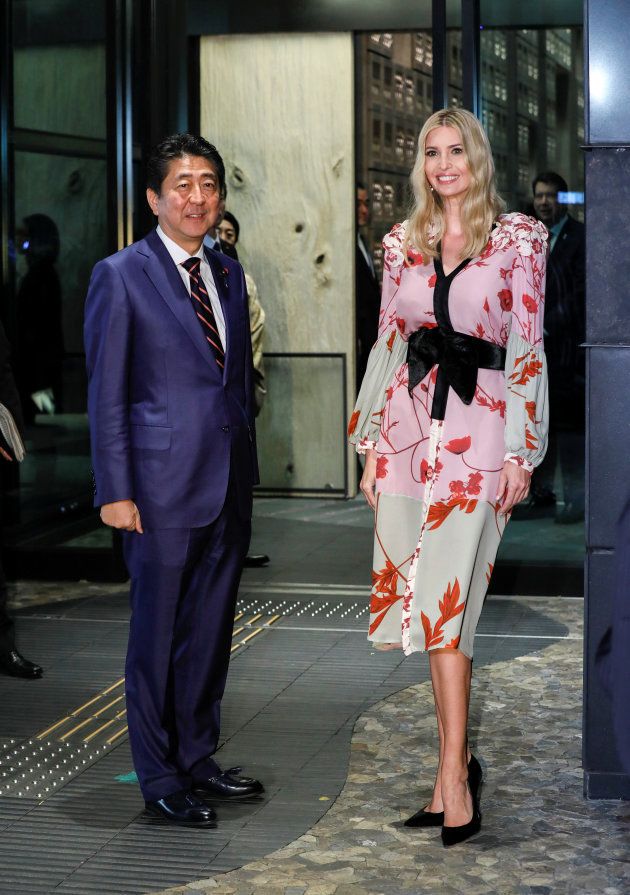 イヴァンカさんが来日 2日間とも Miu Miu を着こなす ハフポスト