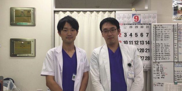 左から村田雄基医師、斎藤宏章医師