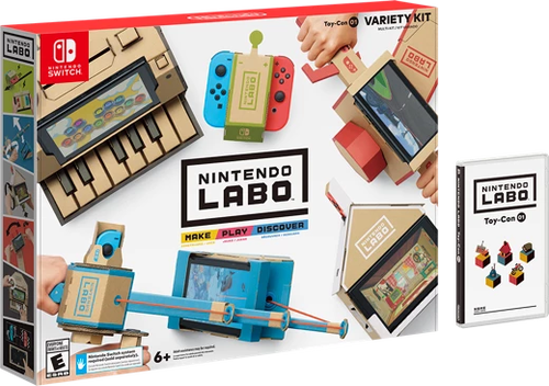 Nintendo Laboとは？ Switchと段ボールの工作キットが合体